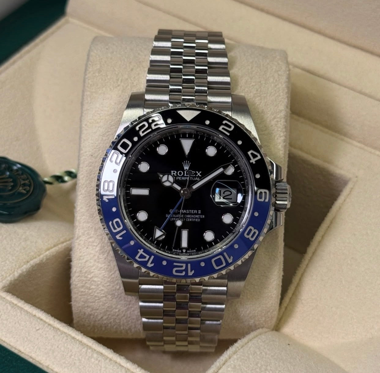 ROLEX GMT MASTER II BATMAN JUBILÈE