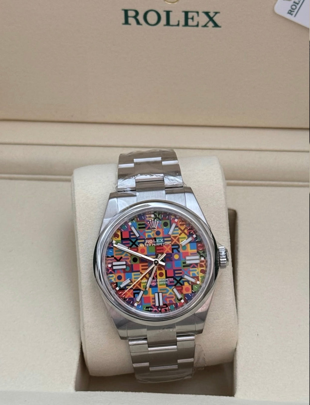 ROLEX OYSTER PERPETUAL MULTICOLOR