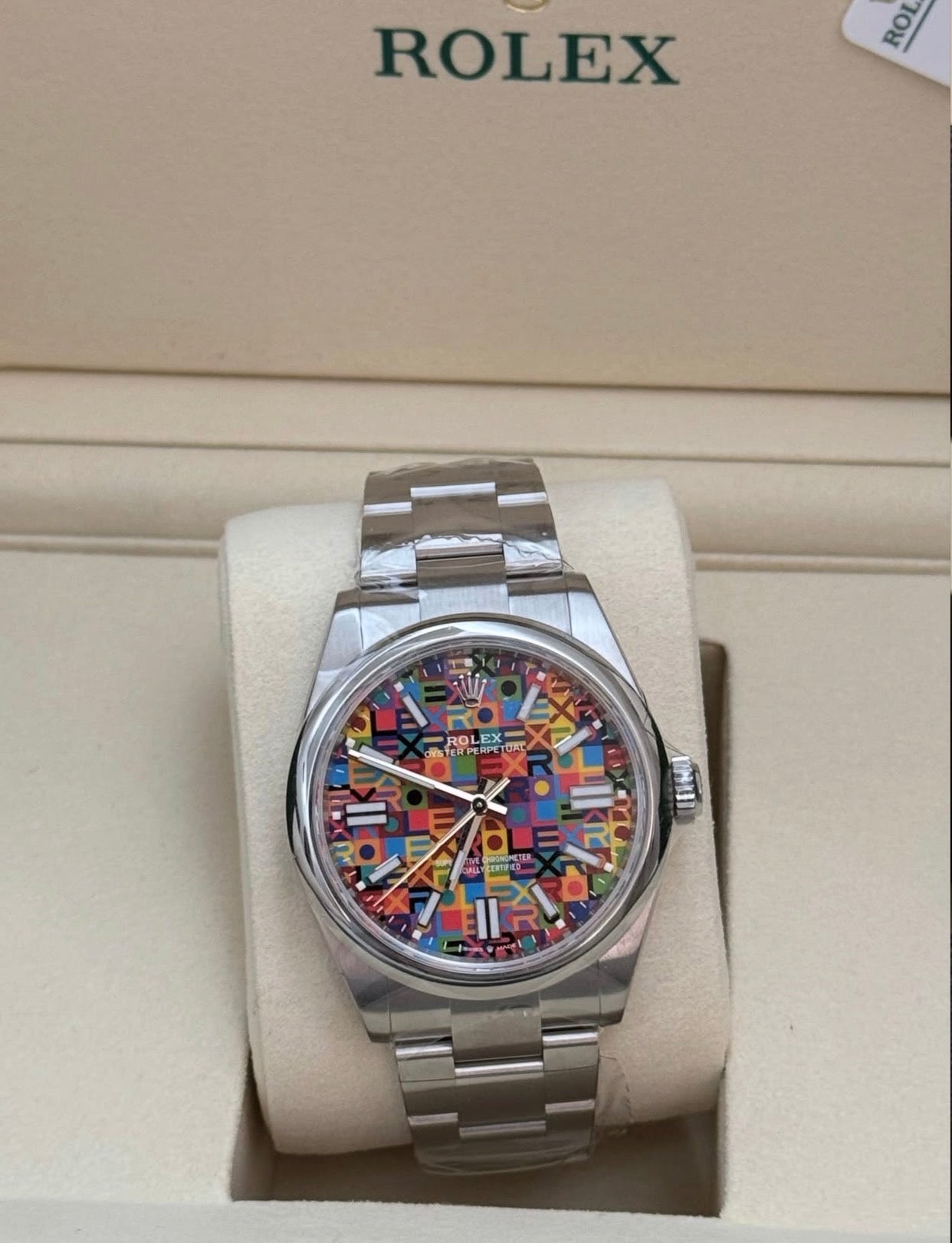 ROLEX OYSTER PERPETUAL MULTICOLOR