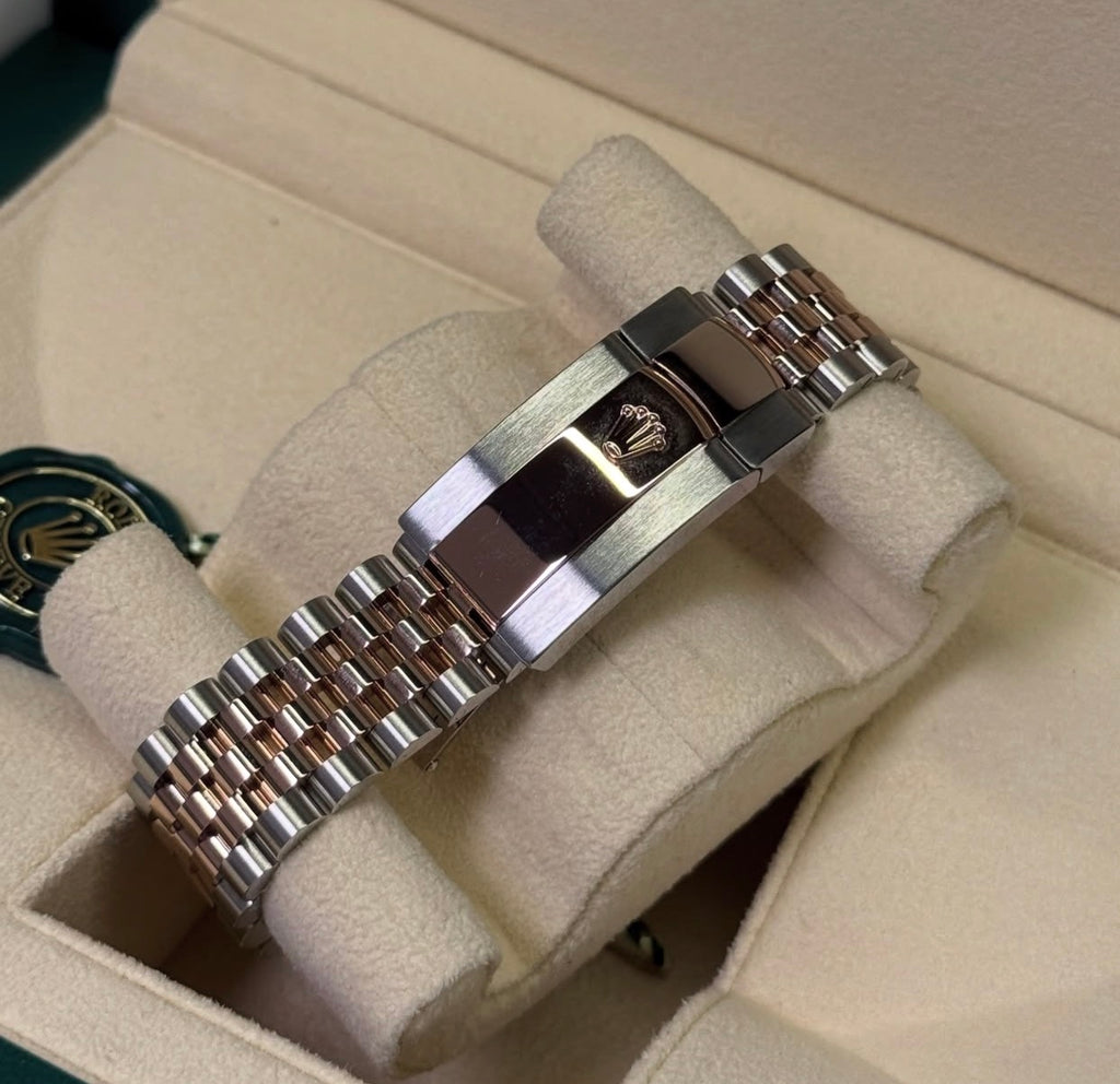 ROLEX DATEJUST ACCIAIO ORO  JUBILÈE ROSÈ ROMAN