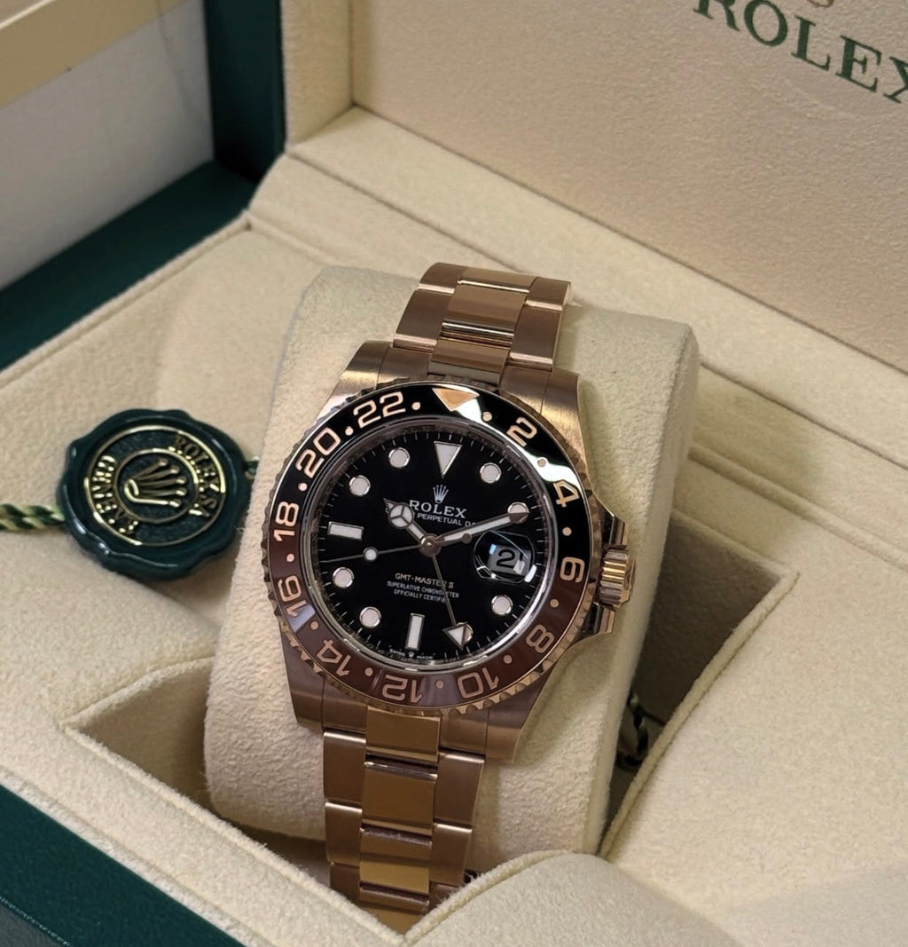 ROLEX GMT MASTER II "ROOT-BEER" ROSE'