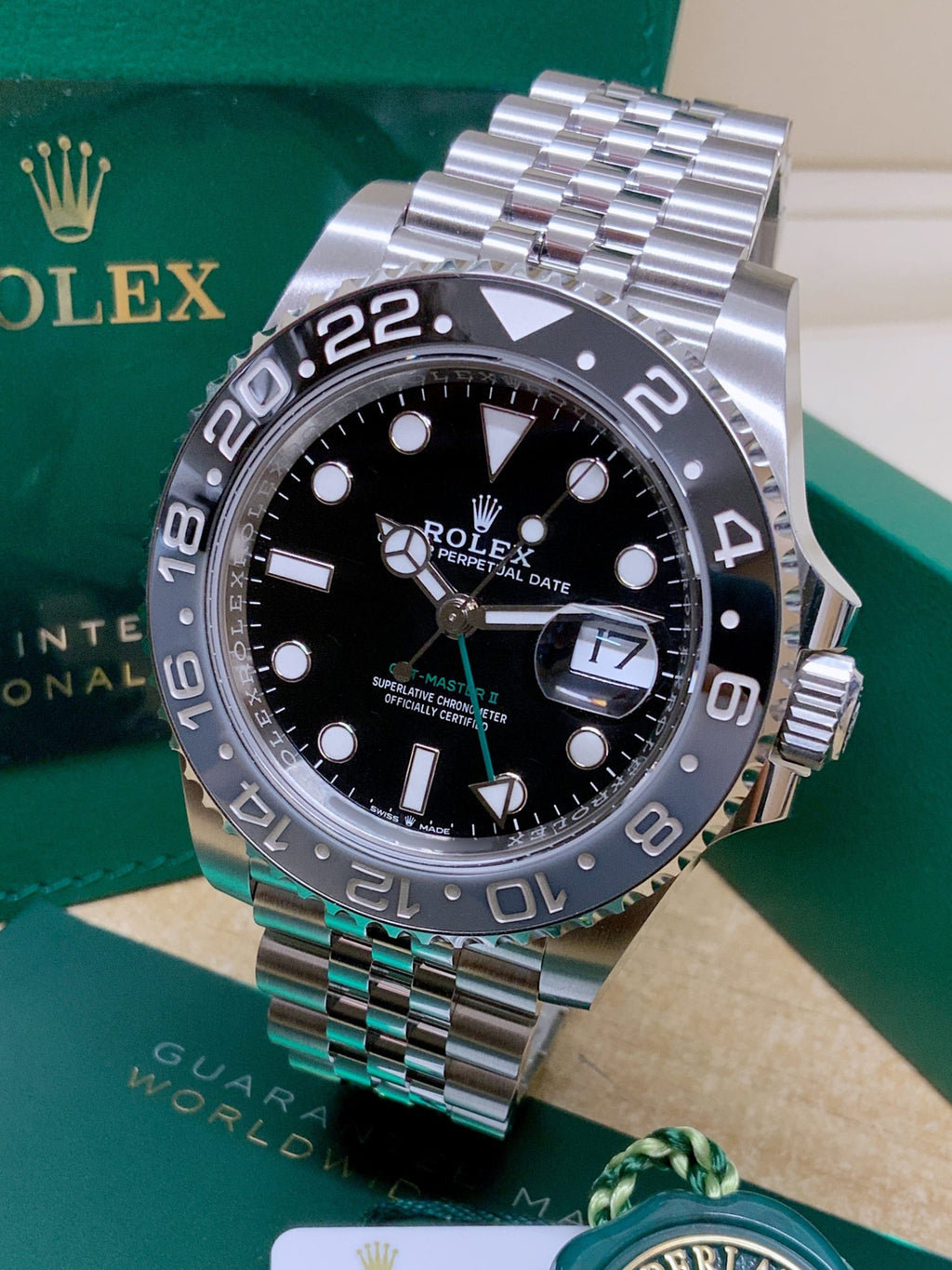 ROLEX GMT-MASTER II JUBILEE "BRUCE WAYNE"