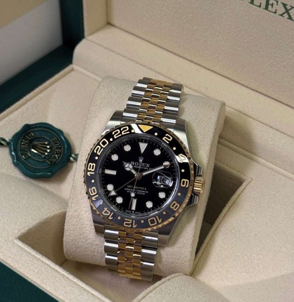 ROLEX GMT-MASTER II JUBILEE  ORO ACCIAIO