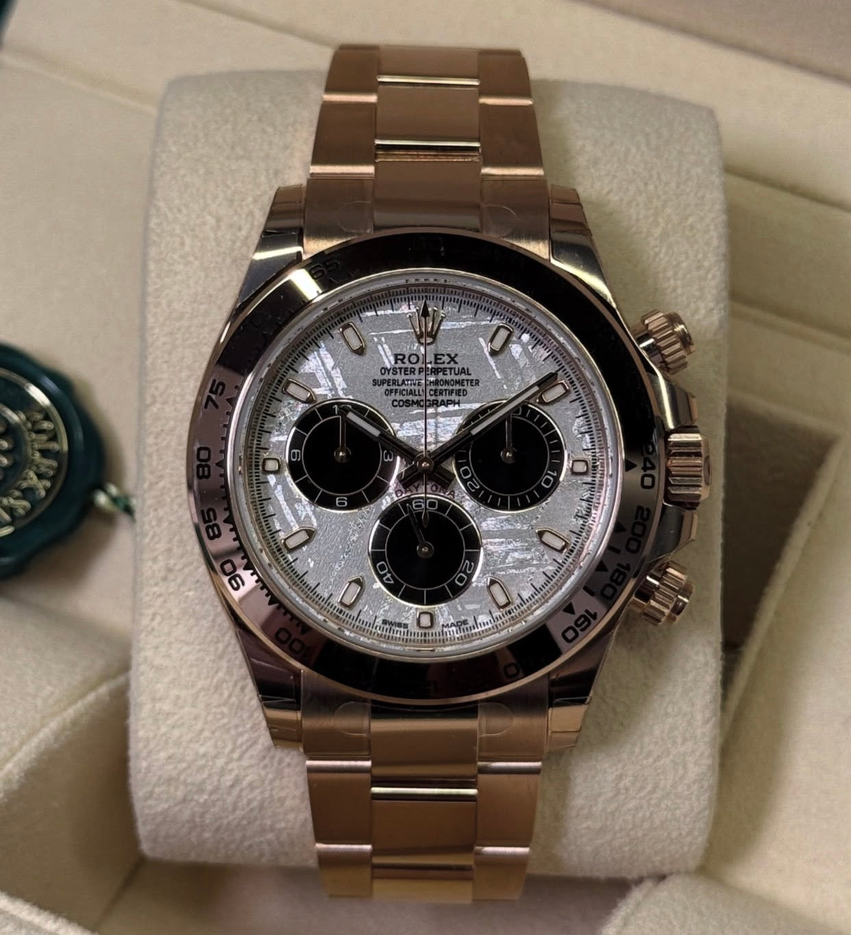 ROLEX DAYTONA GOLD "METEORITE"