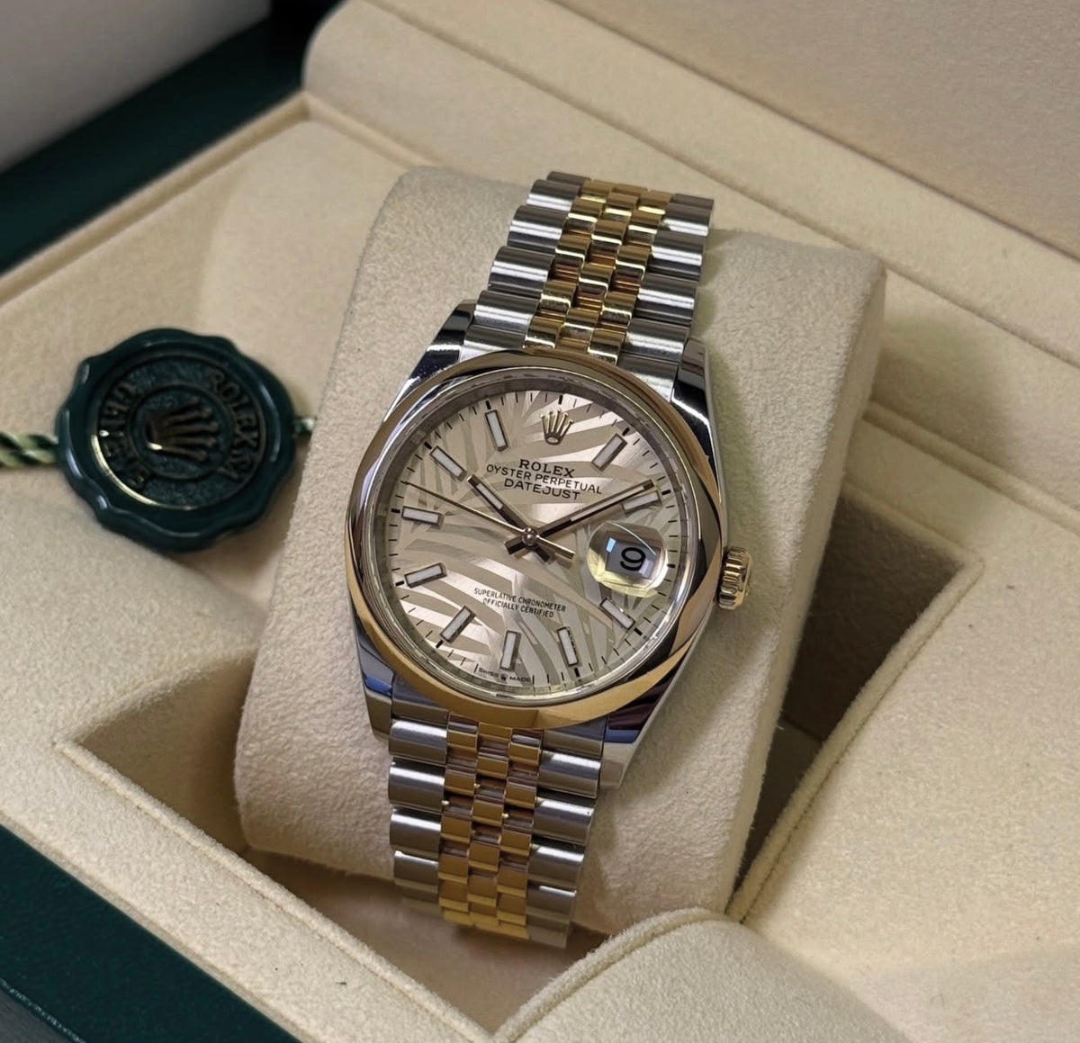 ROLEX DATEJUST JUBILEE STEEL & GOLD