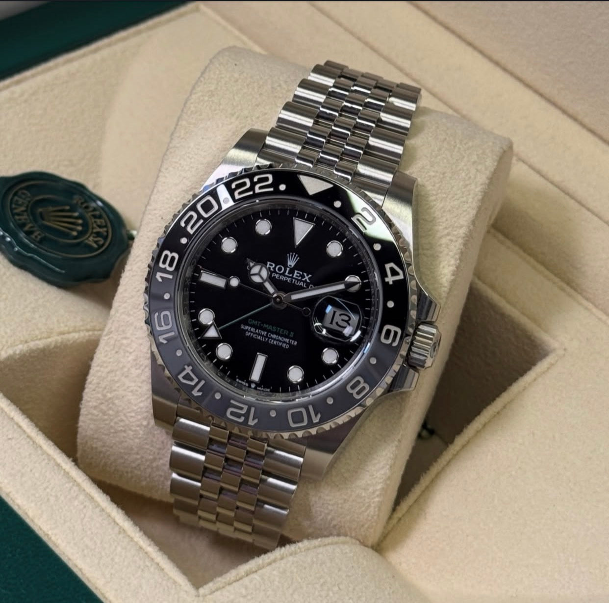 ROLEX GMT-MASTER II JUBILEE "BRUCE WAYNE"