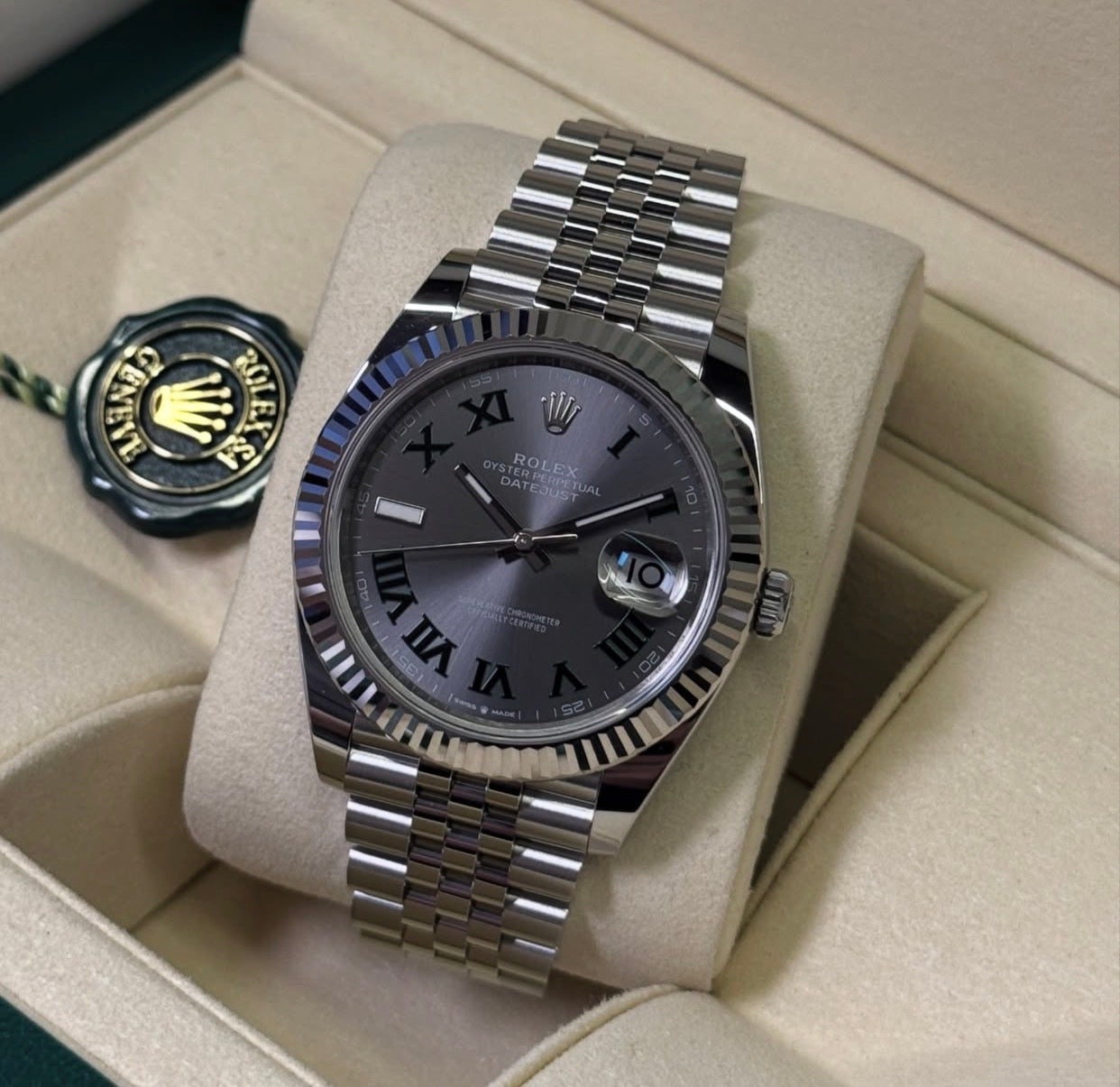 ROLEX DATEJUST WIMBLEDON JUBILÈE