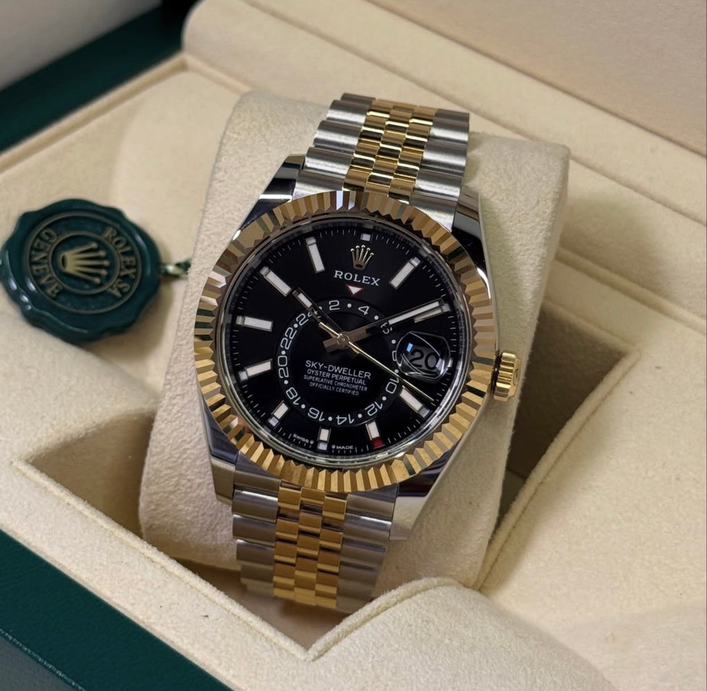 ROLEX SKY-DWELLER ORO & ACCIAO