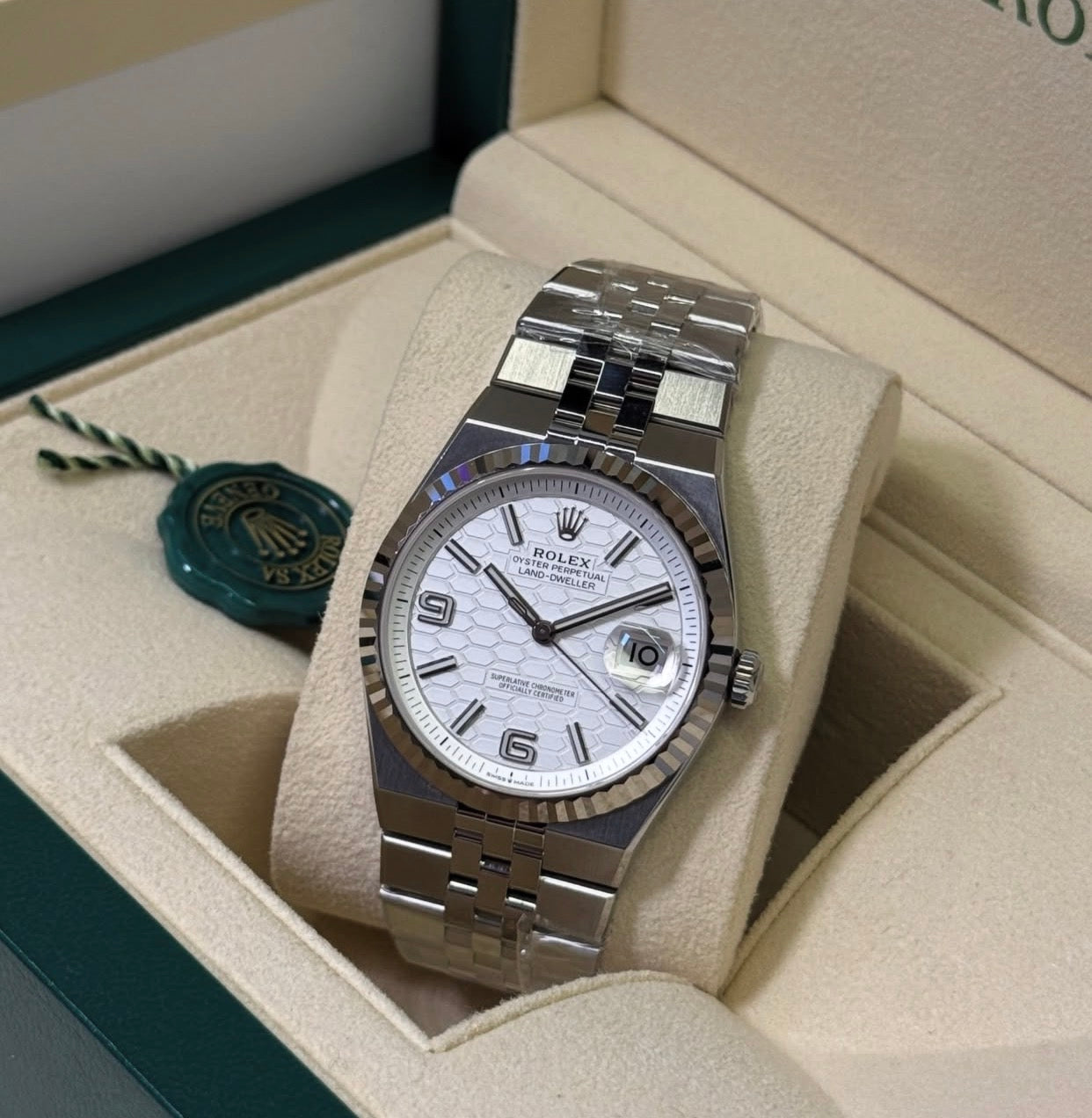ROLEX LAND-DWELLER WHITE