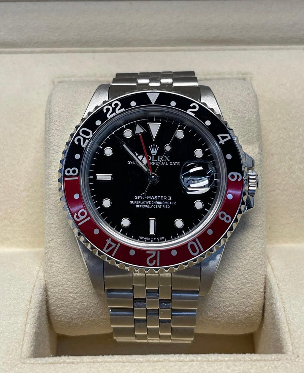 ROLEX GMT MASTER II COKE JUBILÈE