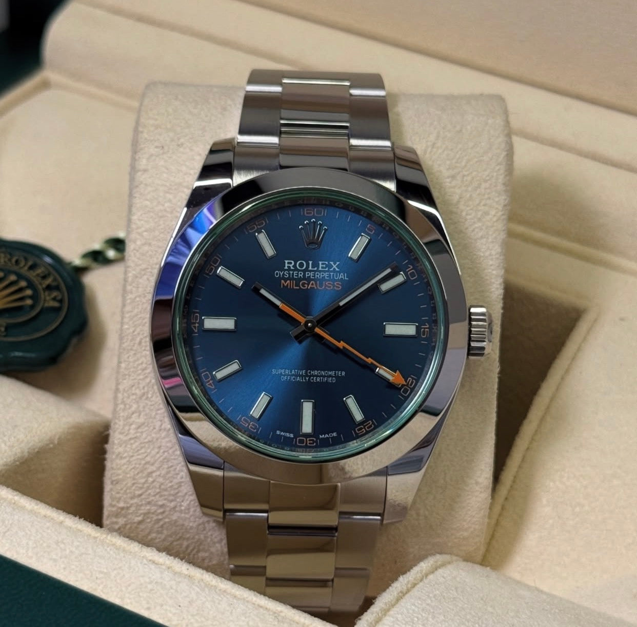 ROLEX MILGAUSS GREEN