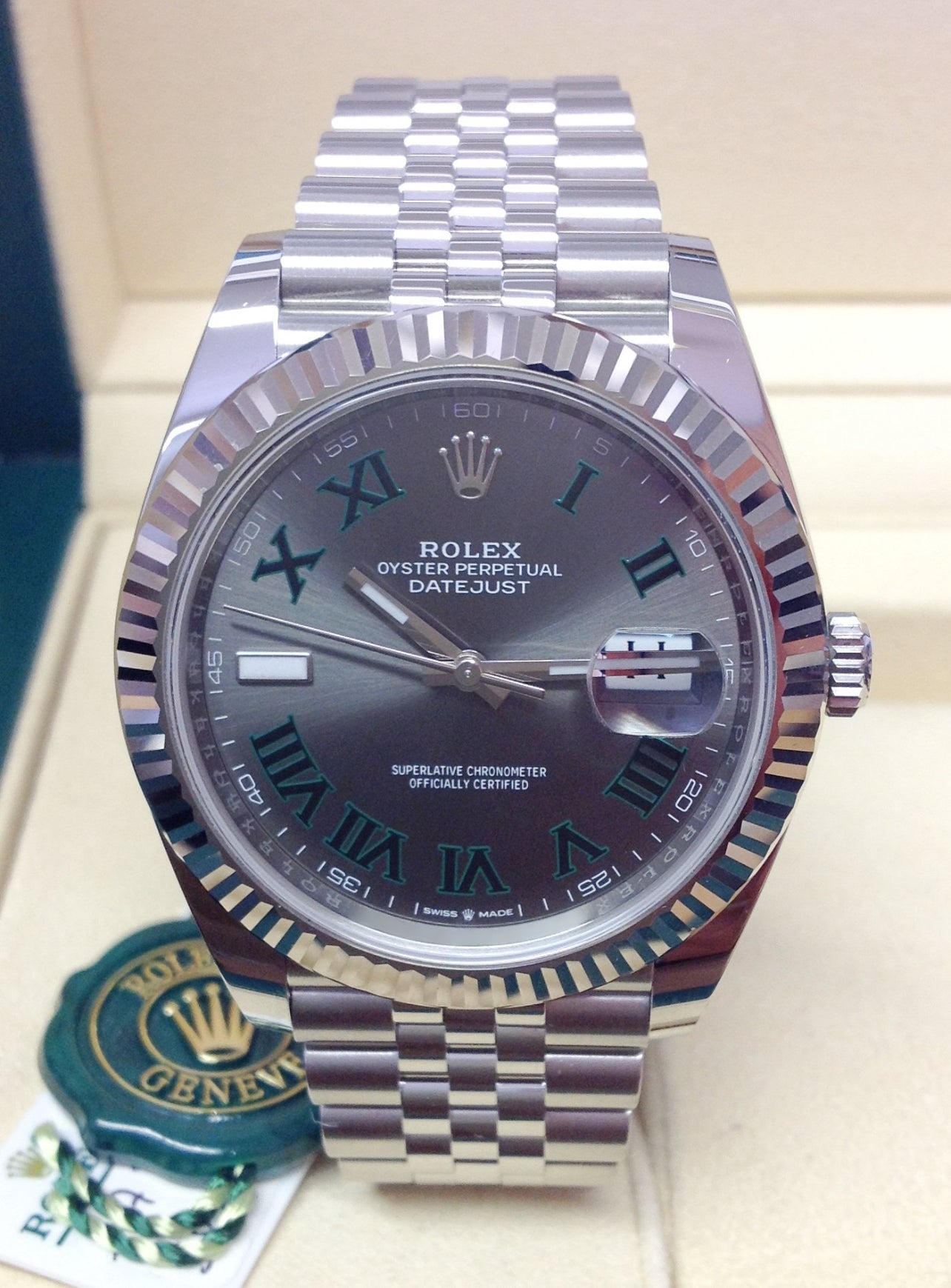 ROLEX DATEJUST WIMBLEDON JUBILÈE