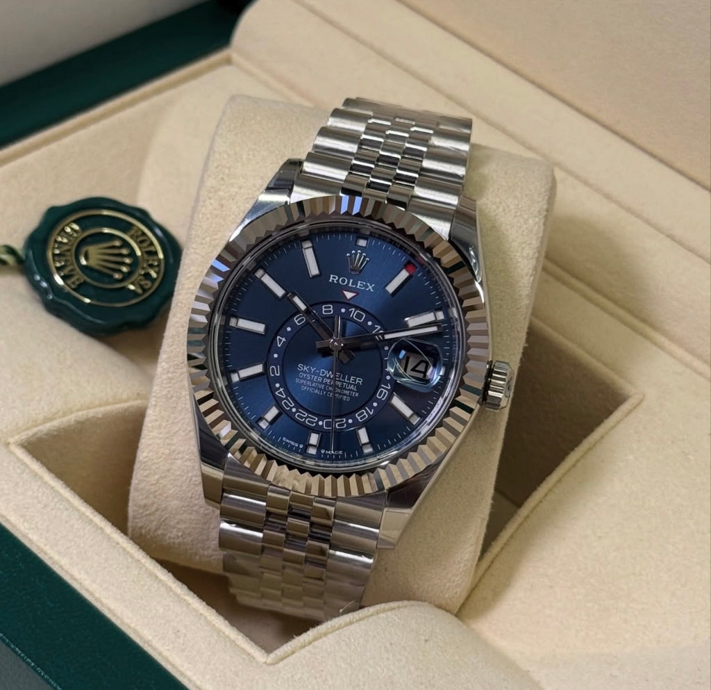 ROLEX SKY-DWELLER BLUE