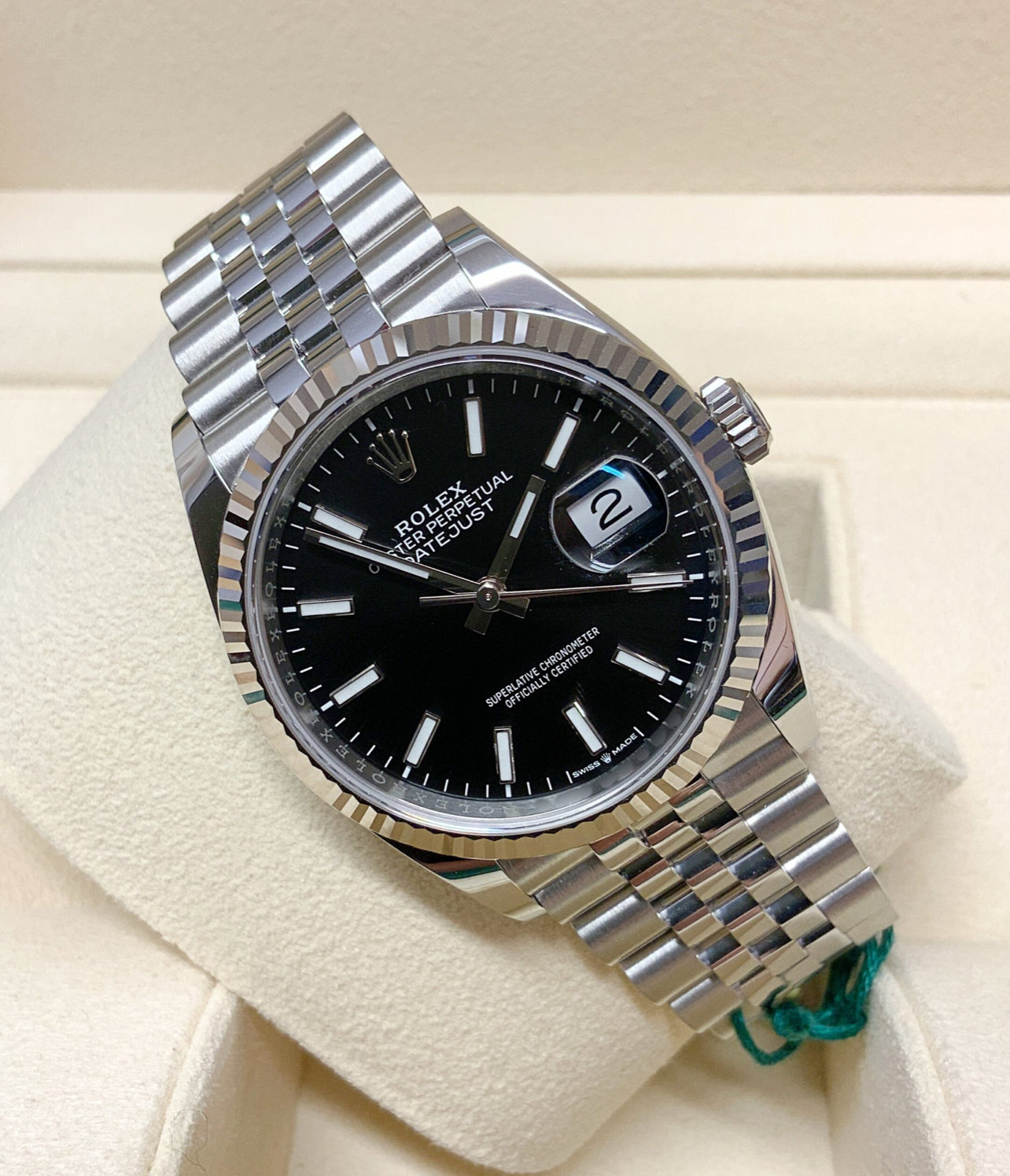 ROLEX DATEJUST JUBILÈE BLACK