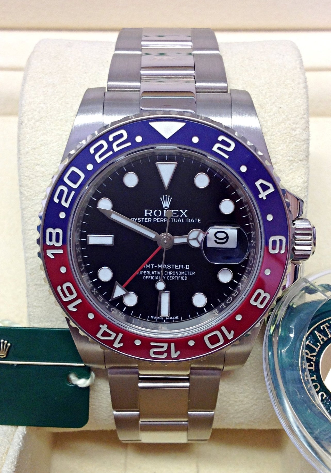 ROLEX GMT MASTER II PEPSI