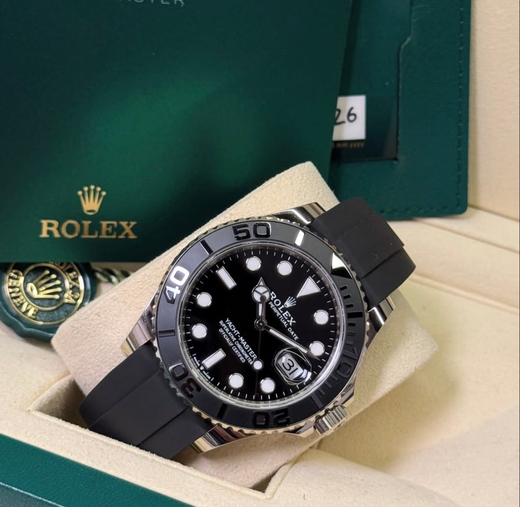 ROLEX YACHT-MASTER OYSTERFLEX BLACK