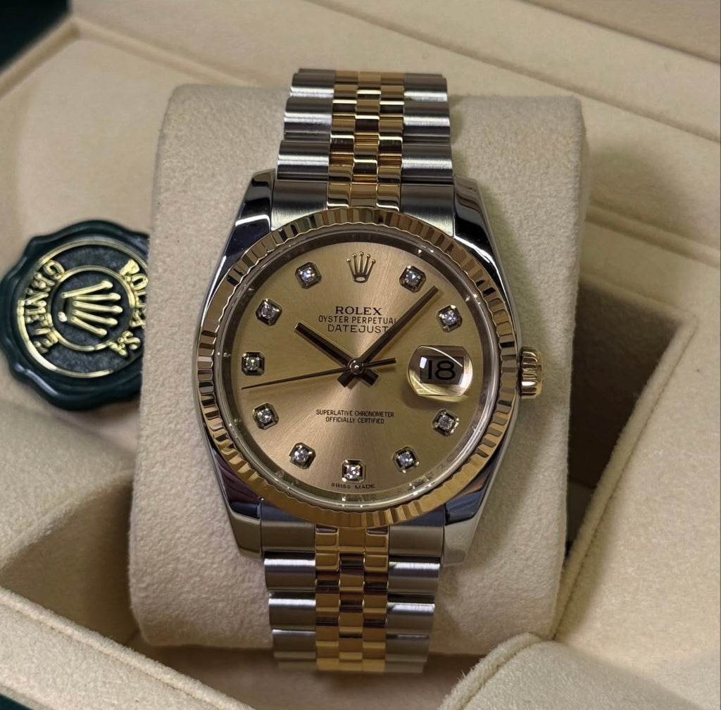 ROLEX DATEJUST JUBILÈE GOLD DIAMOND