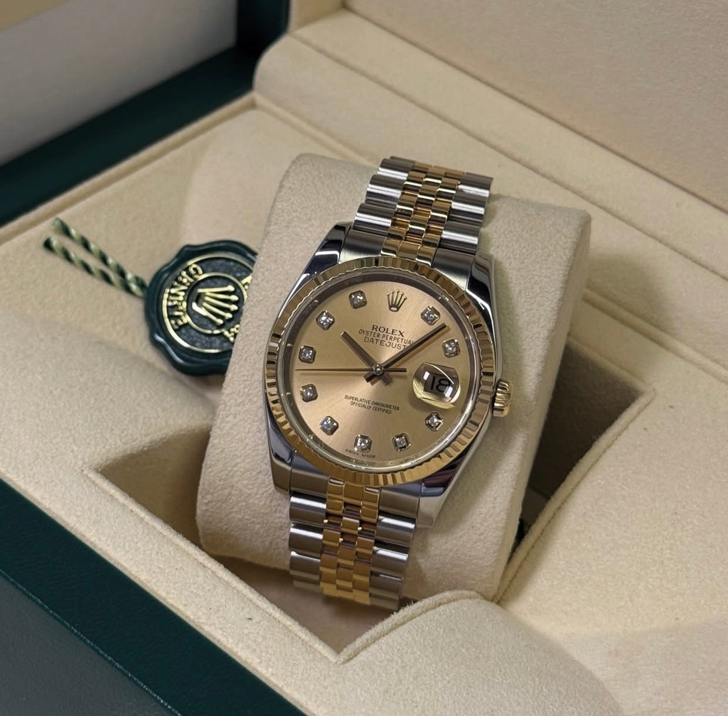 ROLEX DATEJUST JUBILÈE GOLD DIAMOND
