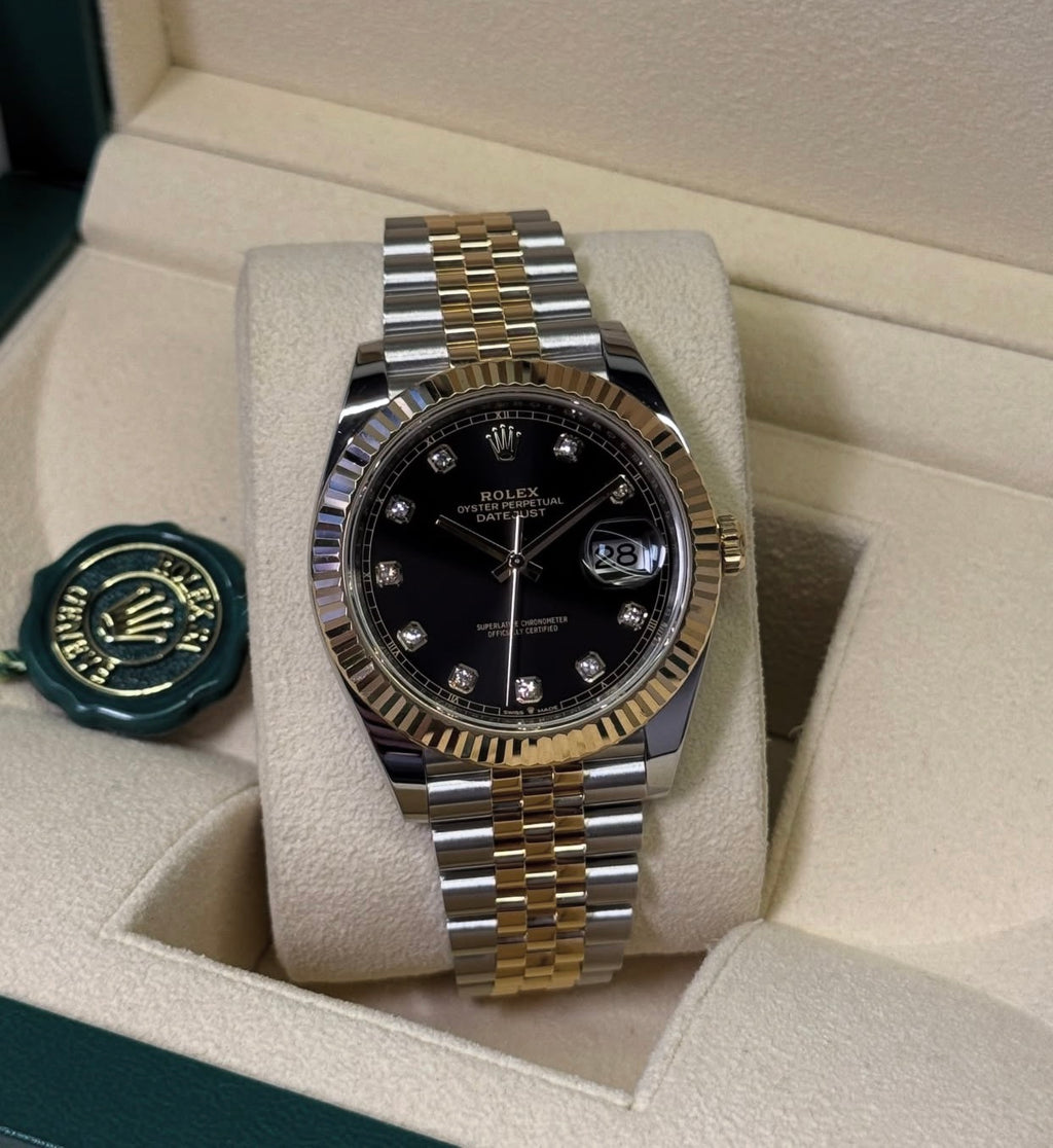 ROLEX DATEJUST JUBILEE BICOLOR DIAMOND