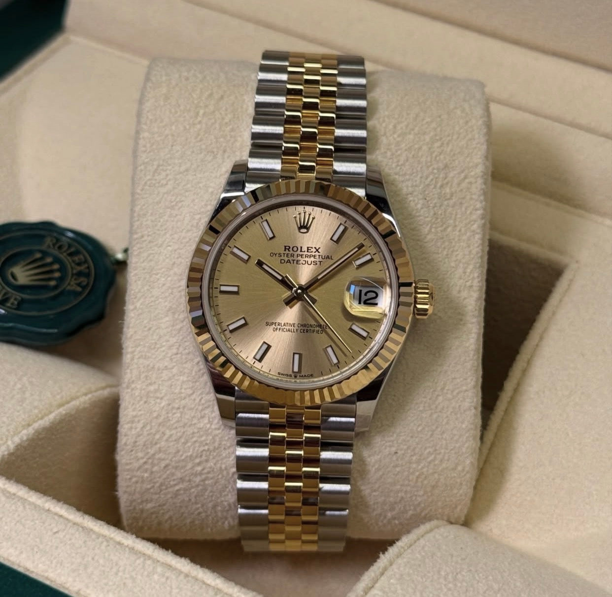 ROLEX DATEJUST JUBILÈE CHAMPAGNE
