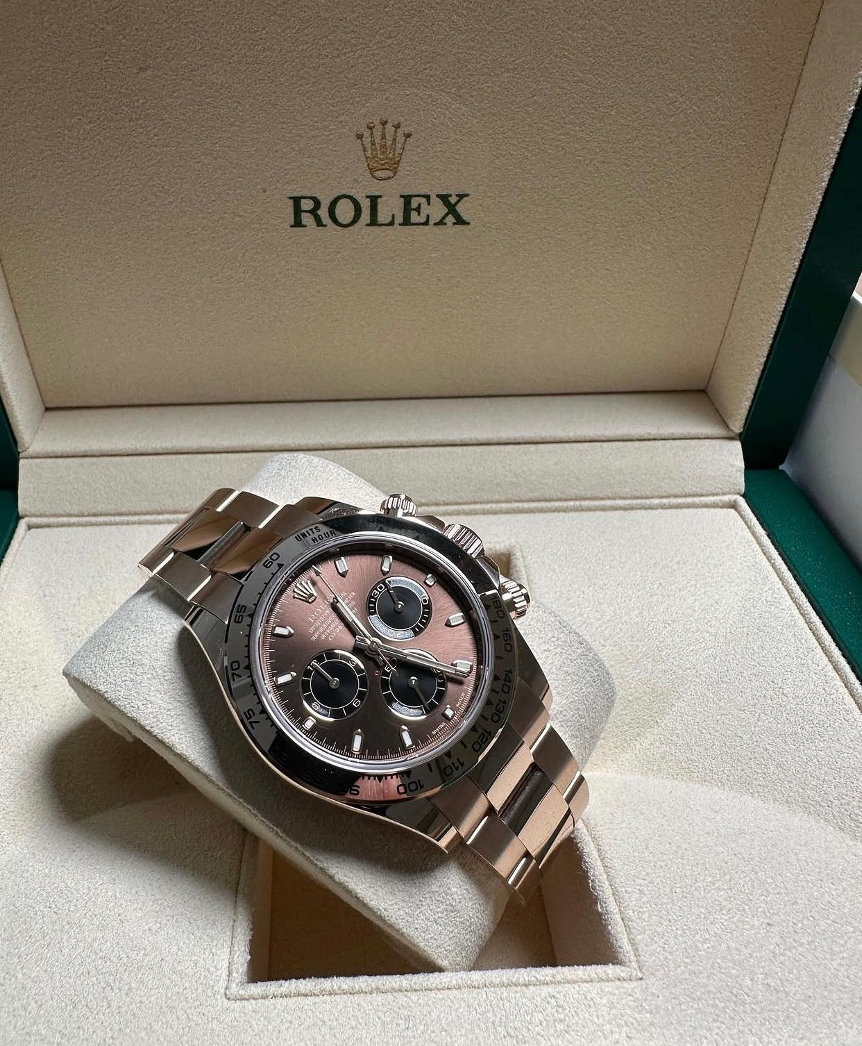 ROLEX DAYTONA EVEROSE GOLD CHOCOLATE