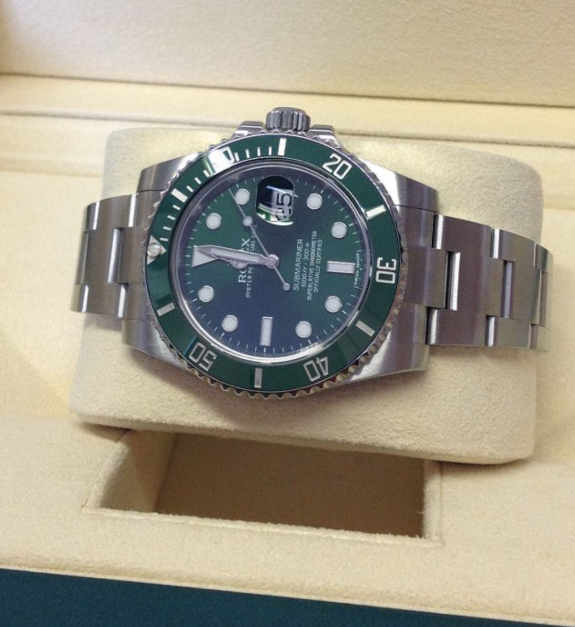 ROLEX SUBMARINER DATE “HULK”