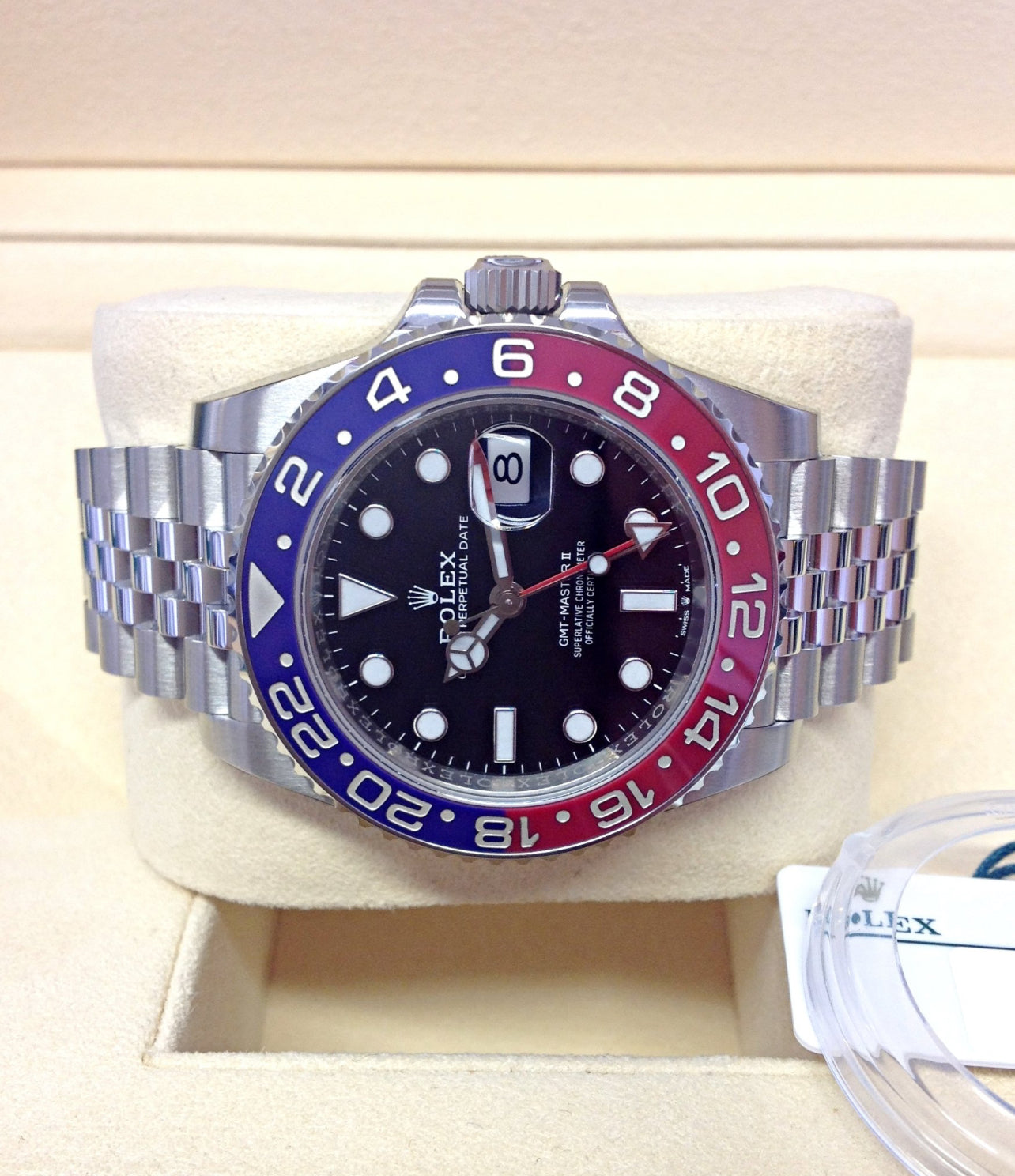 ROLEX GMT MASTER II PEPSI JUBILÈE