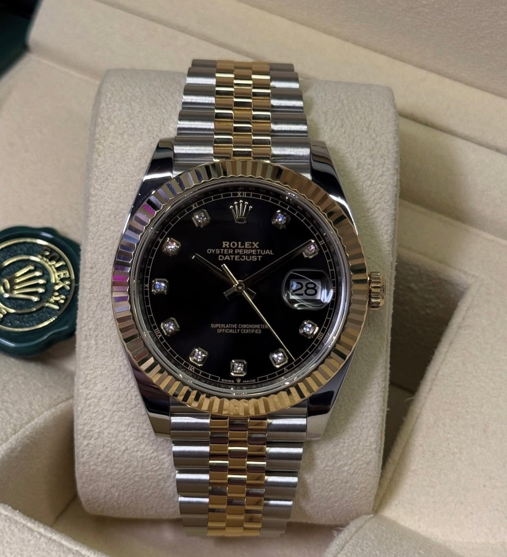 ROLEX DATEJUST JUBILEE BICOLOR DIAMOND