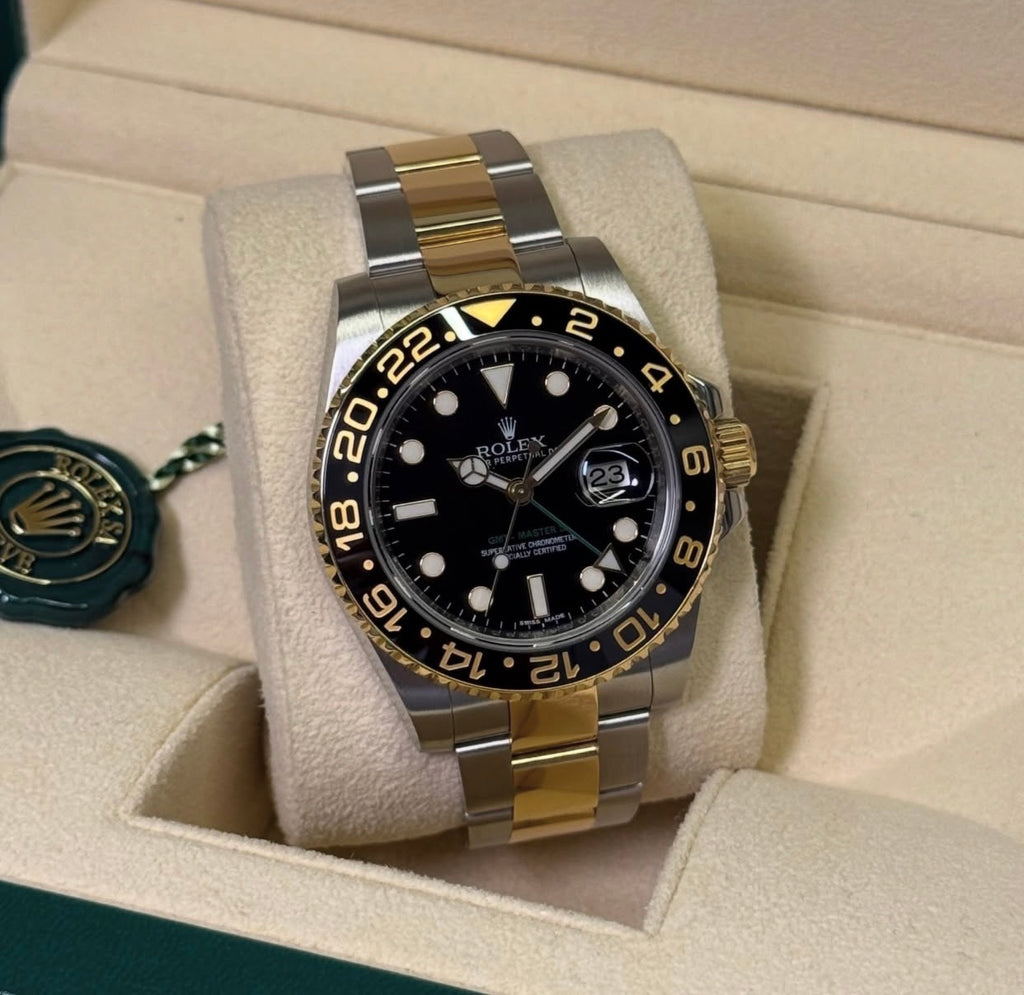 ROLEX GMT-MASTER II OYSTER ORO ACCIAIO
