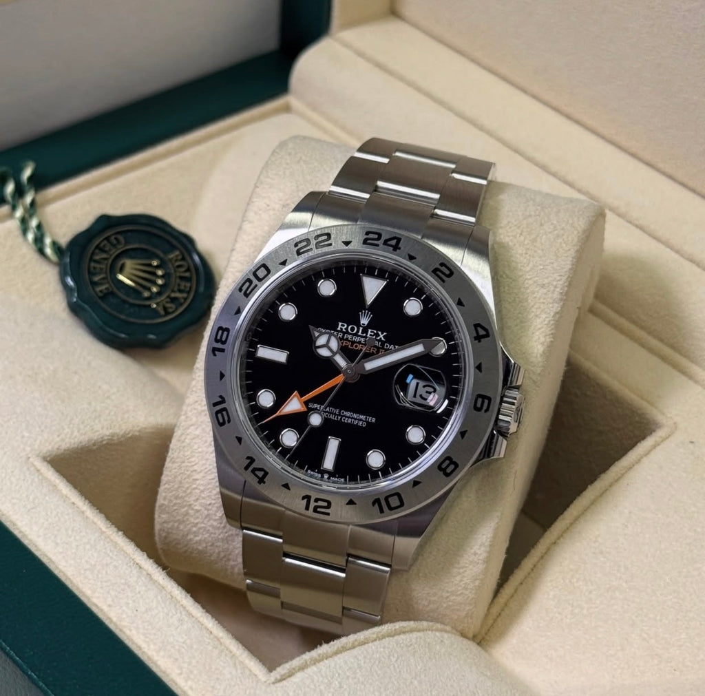 ROLEX EXPLORER II DATE BLACK