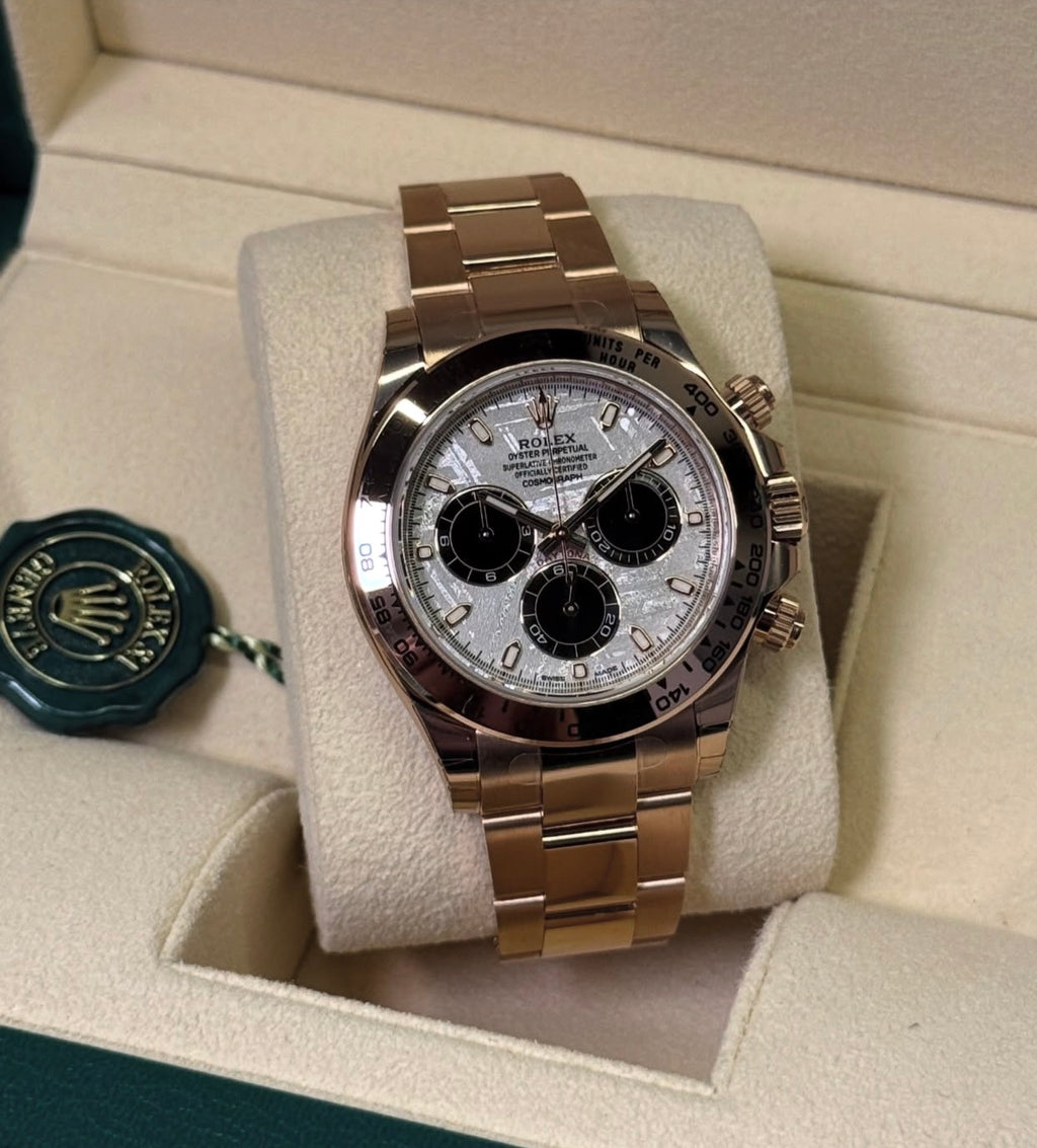 ROLEX DAYTONA GOLD "METEORITE"