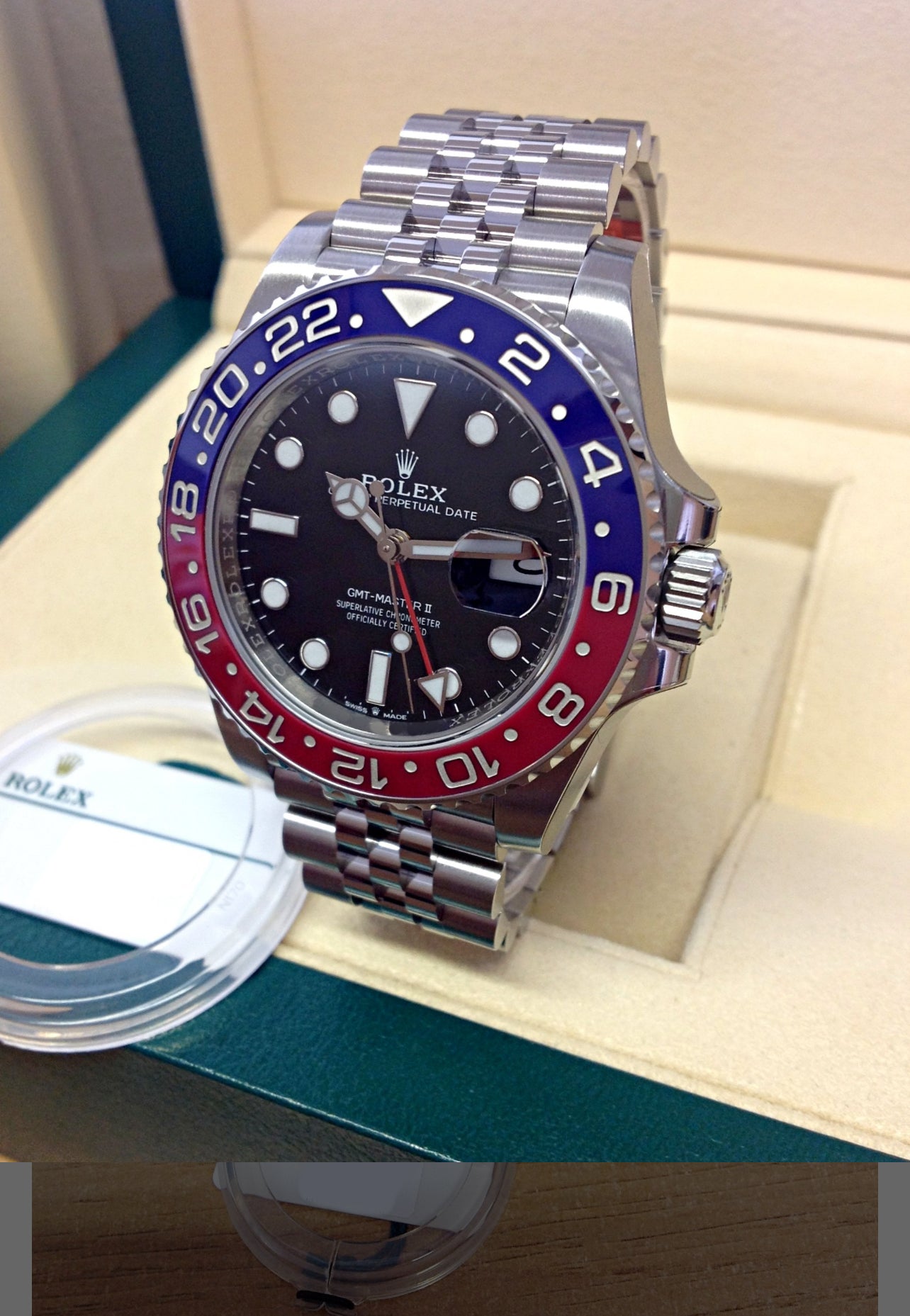 ROLEX GMT MASTER II PEPSI JUBILÈE