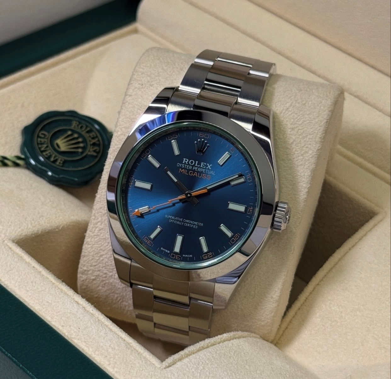 ROLEX MILGAUSS GREEN