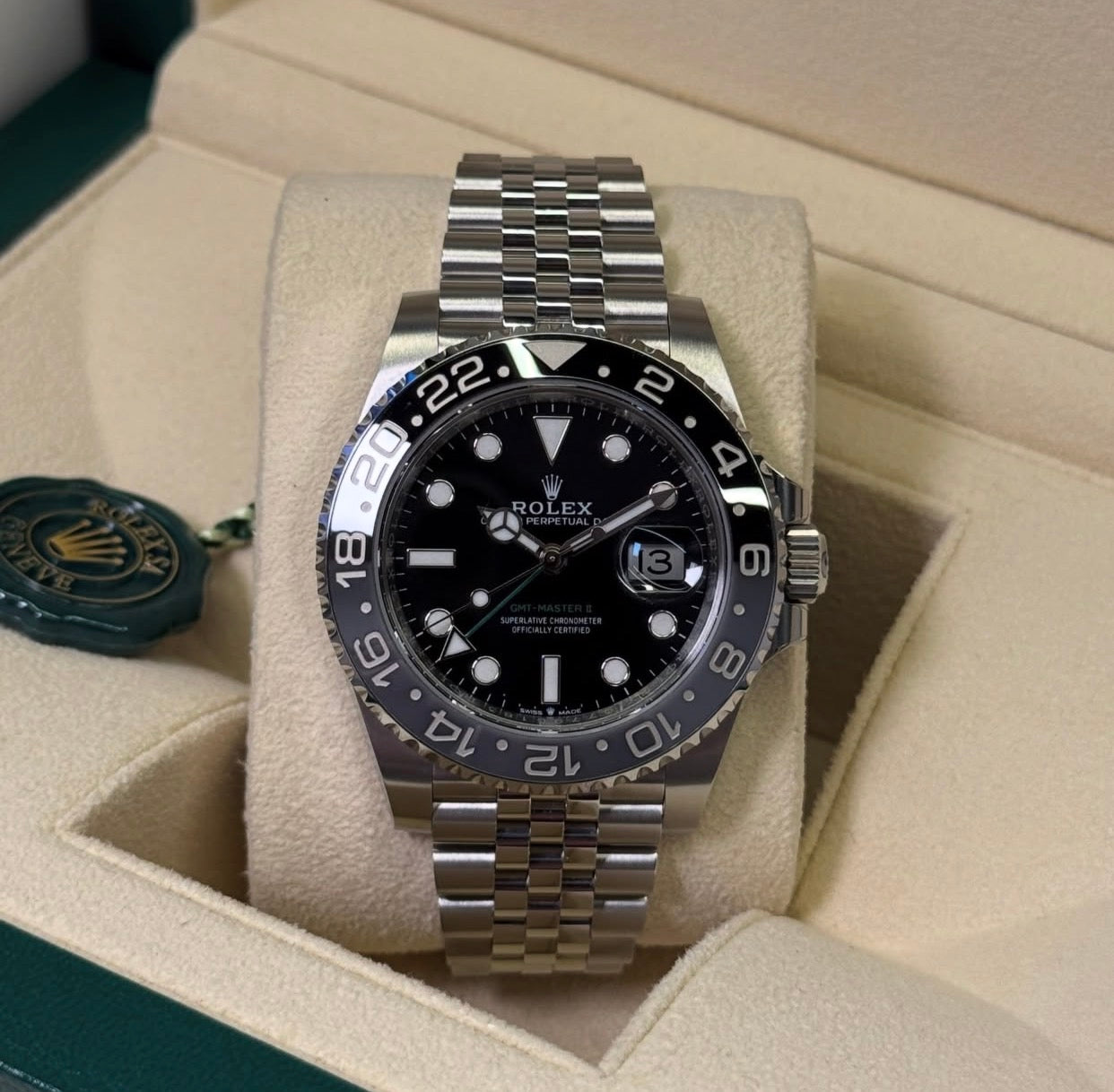 ROLEX GMT-MASTER II JUBILEE "BRUCE WAYNE"