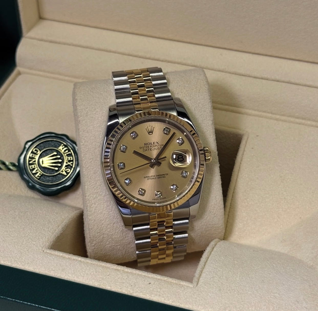 ROLEX DATEJUST JUBILÈE GOLD DIAMOND