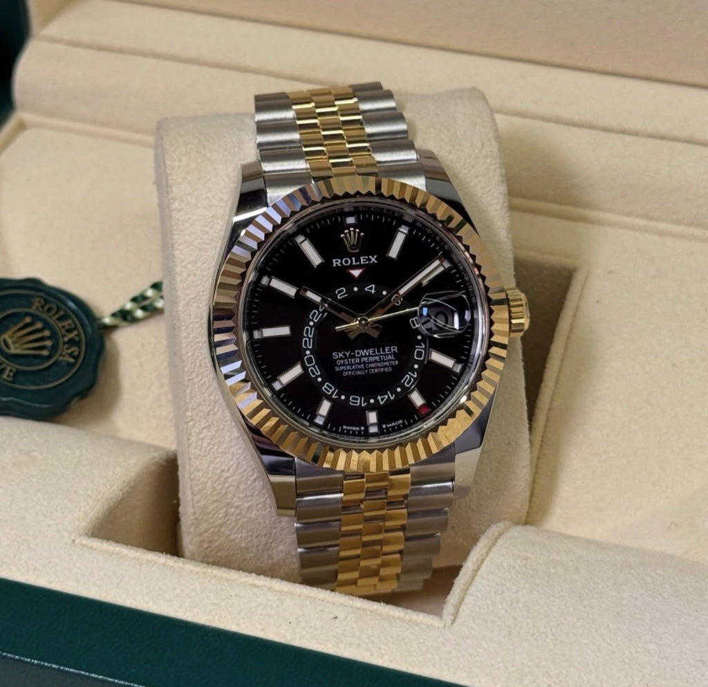 ROLEX SKY-DWELLER ORO & ACCIAO