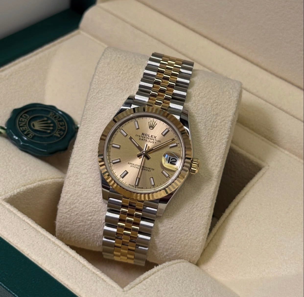 ROLEX DATEJUST JUBILÈE CHAMPAGNE