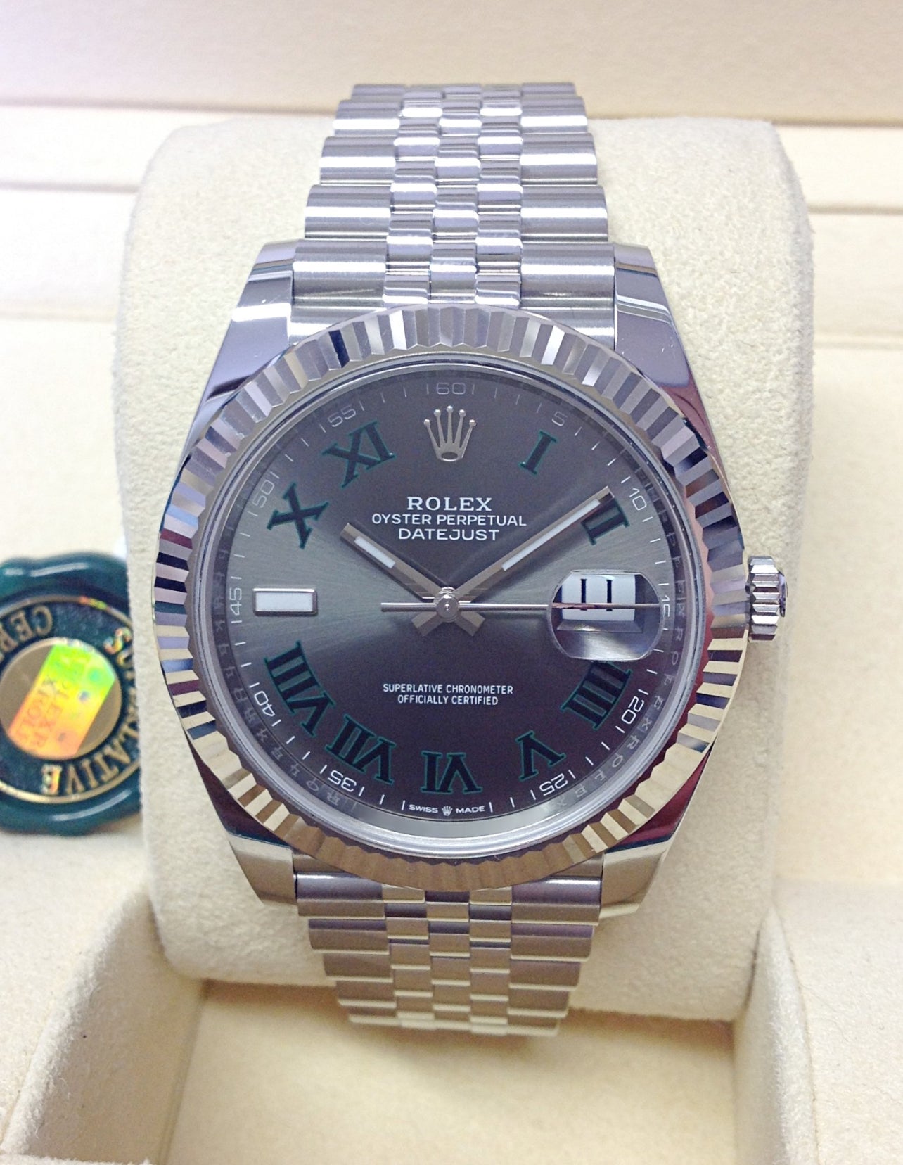 ROLEX DATEJUST WIMBLEDON JUBILÈE