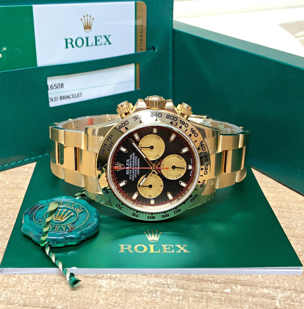 ROLEX DAYTONA PAUL NEWMAN GOLD