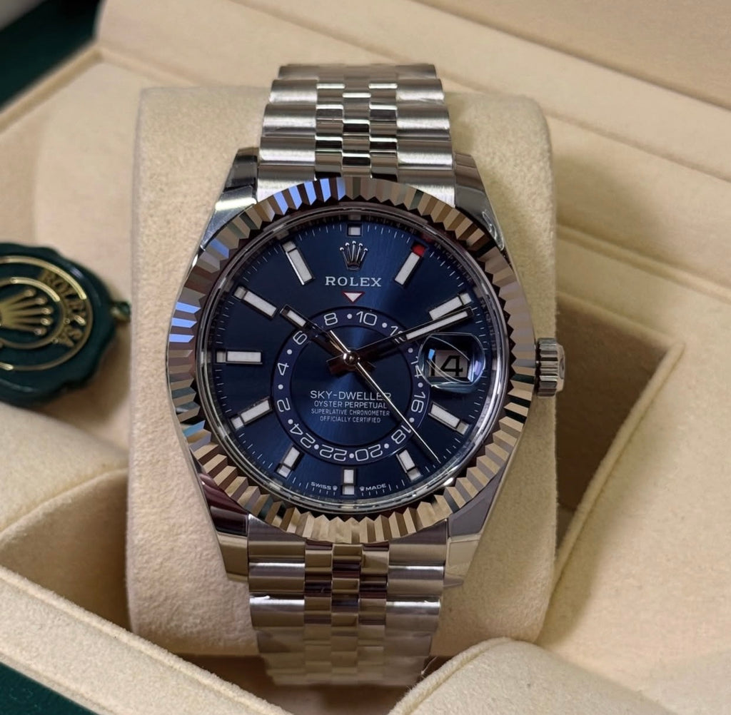 ROLEX SKY-DWELLER BLUE