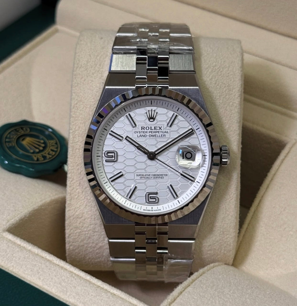 ROLEX LAND-DWELLER WHITE
