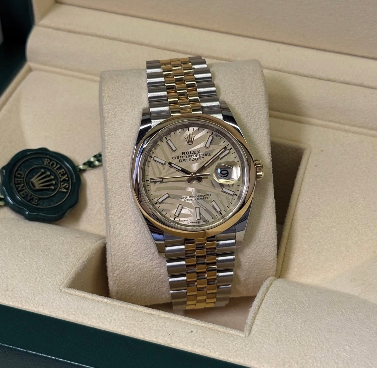 ROLEX DATEJUST JUBILEE STEEL & GOLD