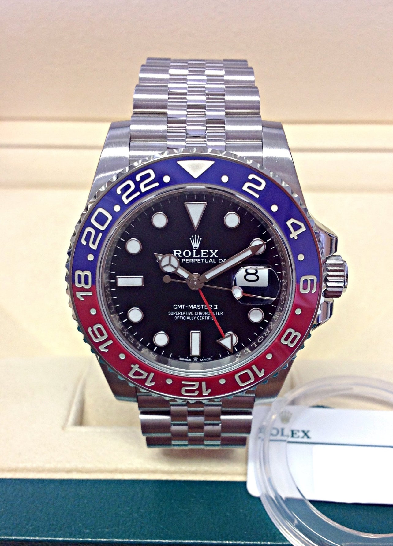 ROLEX GMT MASTER II PEPSI JUBILÈE