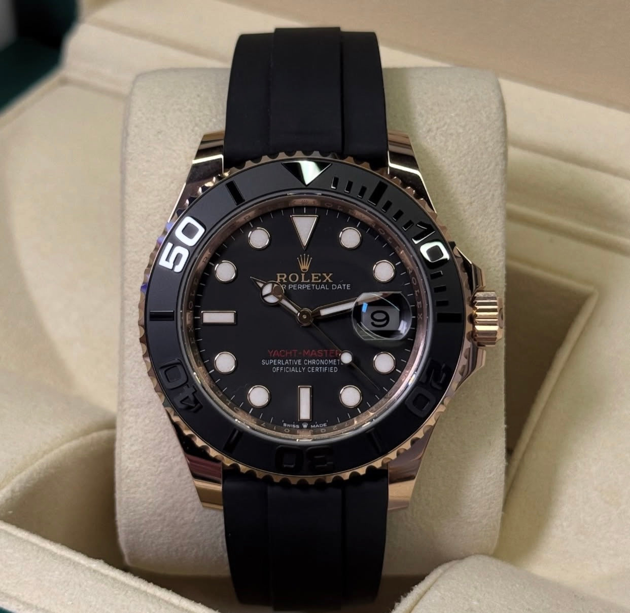 ROLEX YACHT-MASTER OYSTERFLEX EVEROSE