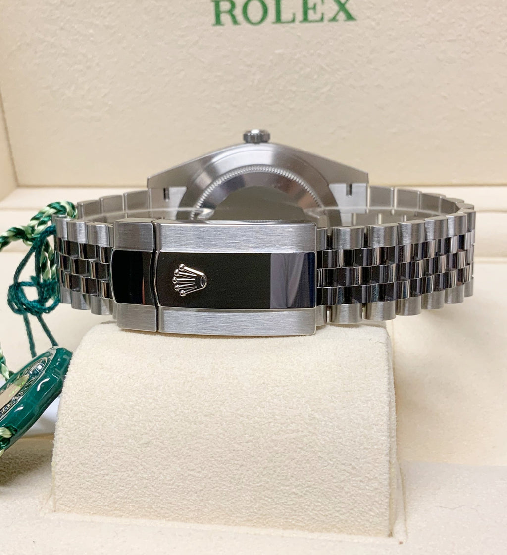 ROLEX DATEJUST JUBILÉE GREY RHODIUM DIAMOND