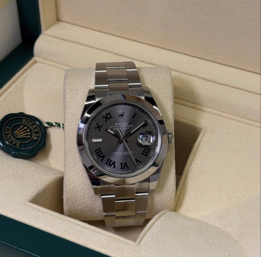 ROLEX DATEJUST OYSTER WIMBLEDON LISCIO