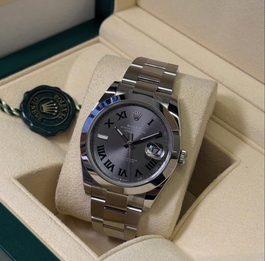ROLEX DATEJUST OYSTER WIMBLEDON LISCIO