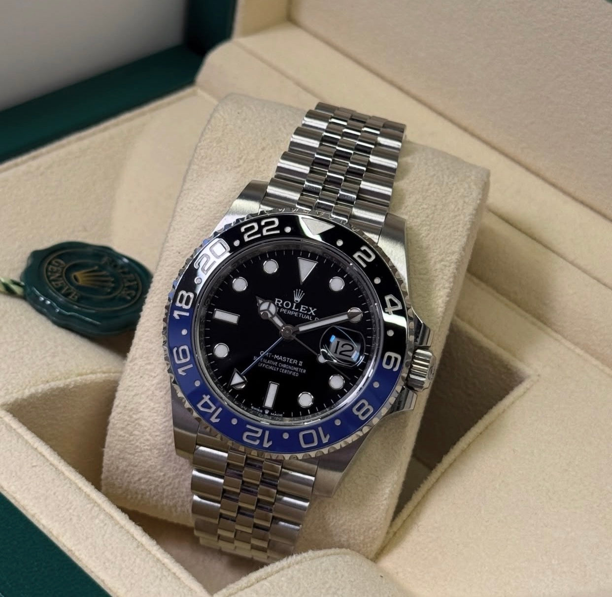ROLEX GMT MASTER II BATMAN JUBILÈE
