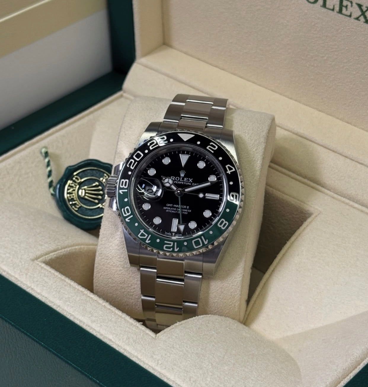 ROLEX GMT MASTER II SPRITE OYSTER