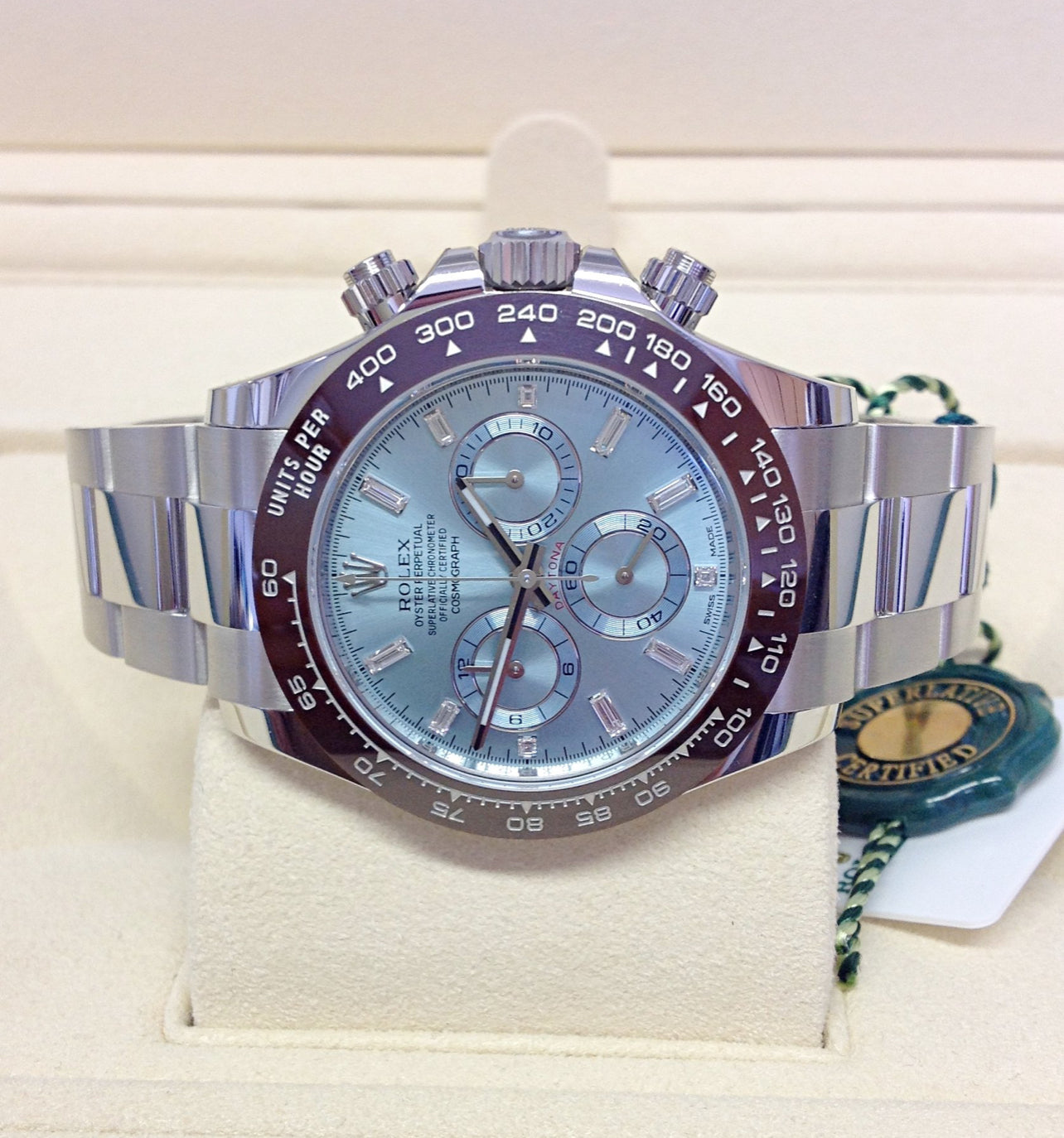 ROLEX DAYTONA PLATINUM “ICE BLUE”